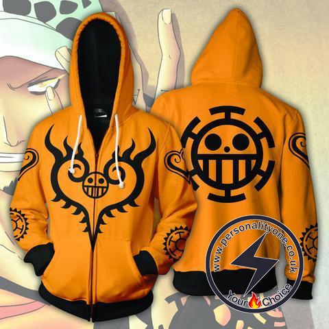 One Piece - Trafalgar D. Water Law ZipUp - Hoodies Jackets